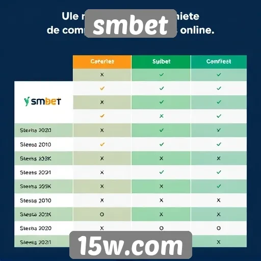 Diferenciais do smbet em comparação a outros sites